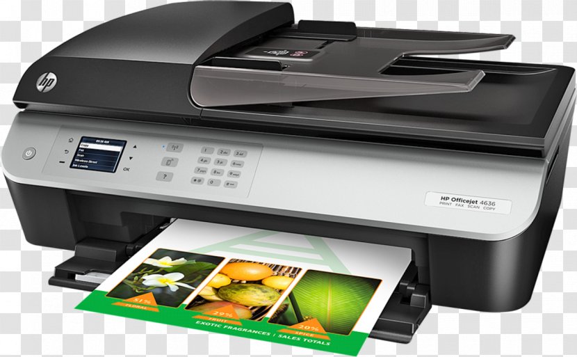 Hewlett-Packard Officejet Printer Inkjet Printing HP Deskjet - Fax - Hewlett-packard Transparent PNG