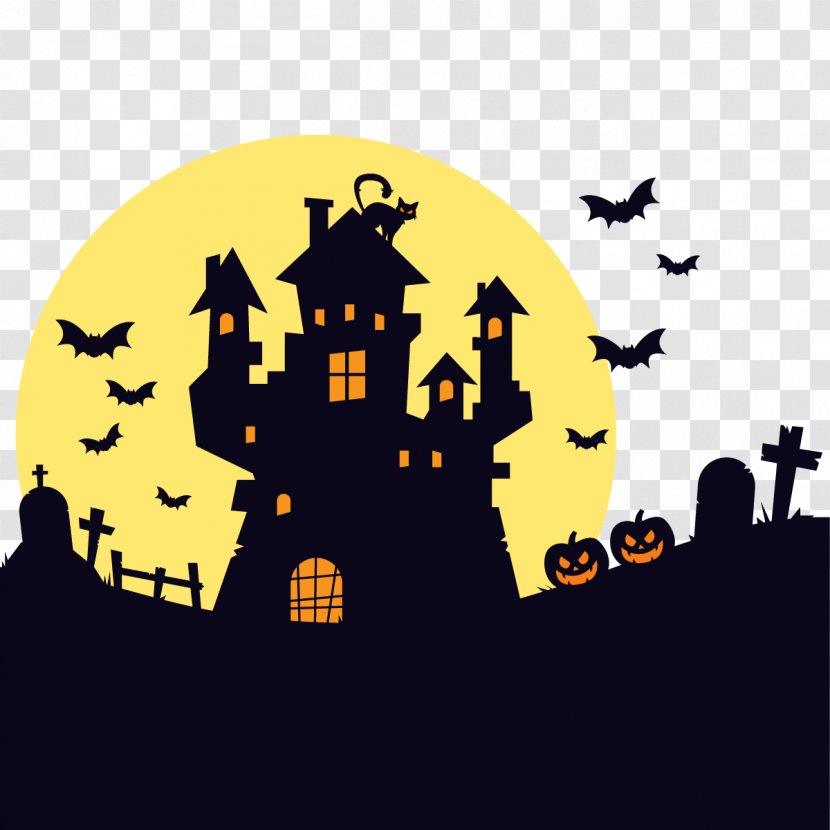Kansas Pumpkin Pie Scary Maze Prank Falling Balls Stickman - Art - Vector Halloween Haunted House Outline Transparent PNG
