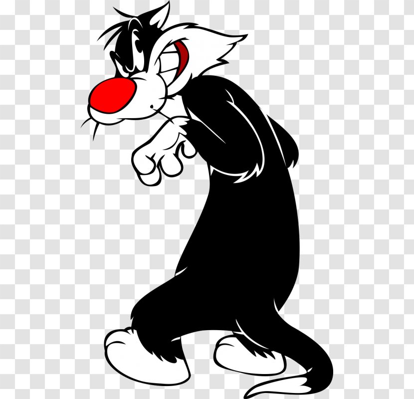 Sylvester Tweety Cat Looney Tunes Cartoon - Heart Transparent PNG