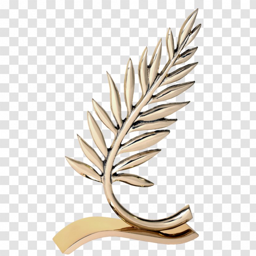 Bronze Palme D'Or Gold Glass - Body Jewelry Transparent PNG