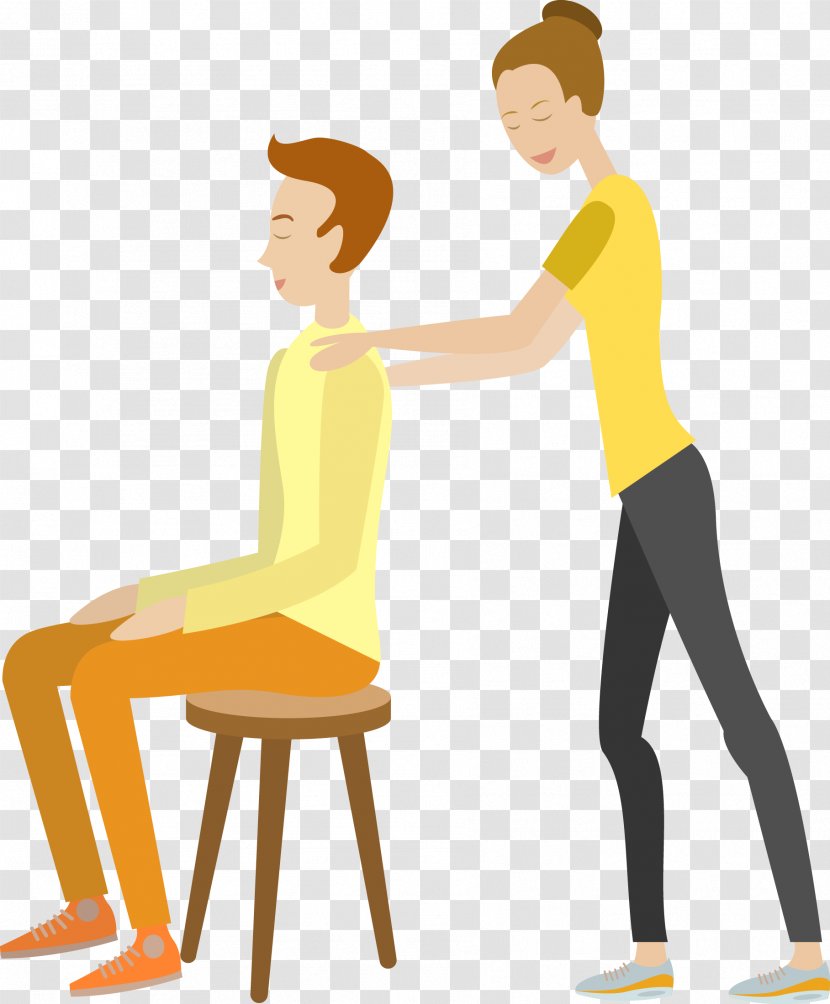 Neckattack Mobile Massage Masseur Hand - Silhouette Transparent PNG