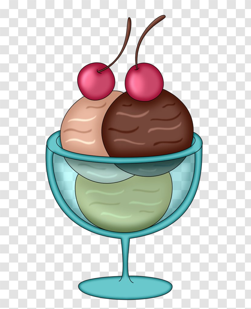 Ice Cream Cones Milkshake Cupcake - Dish Transparent PNG