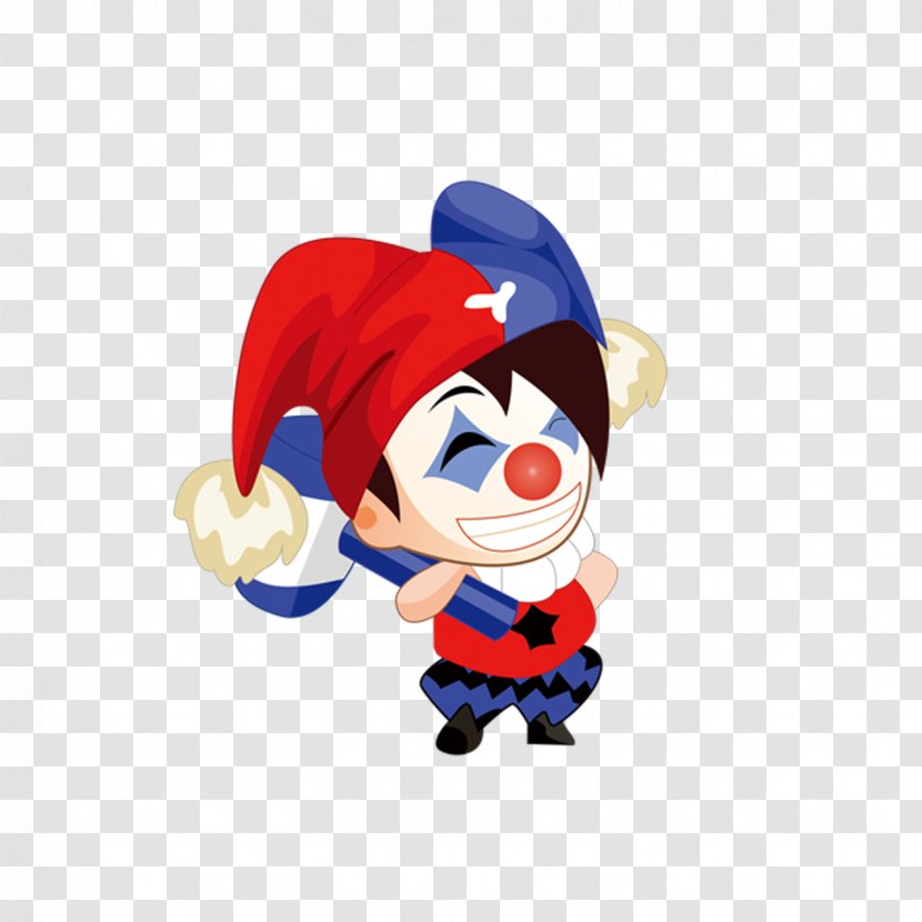 Joker Clown Cartoon - Animation Transparent PNG