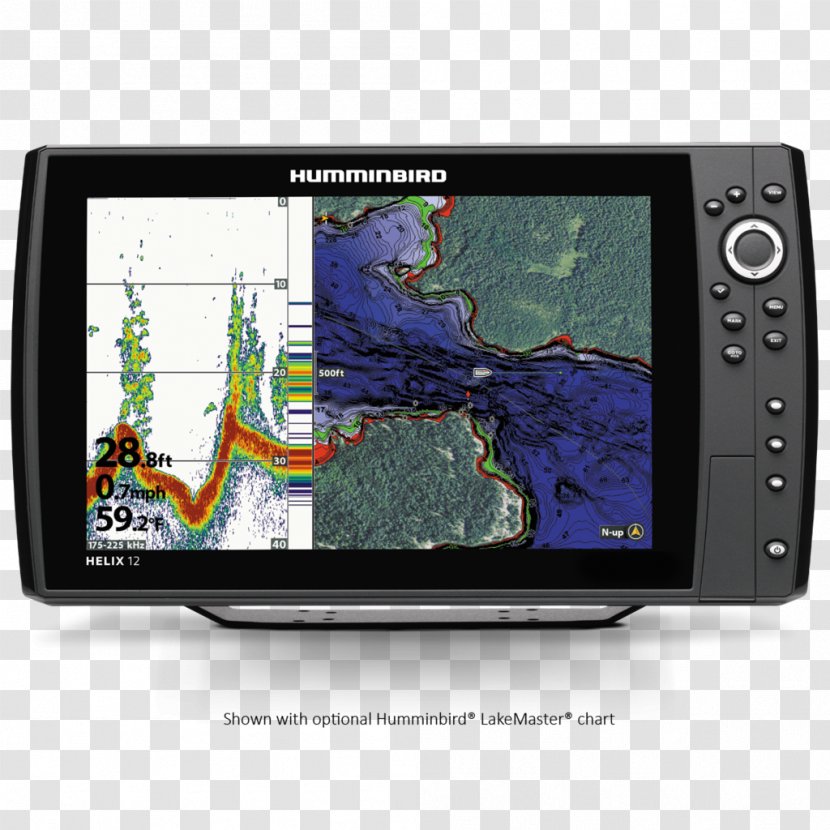 Chartplotter Fish Finders Chirp Display Device Global Positioning System - Multimedia - Electronics Transparent PNG