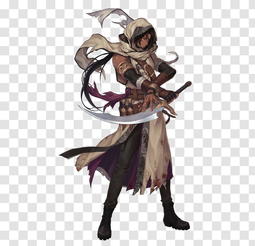 Black Survival Character Concept Art - Flower - Design Transparent PNG