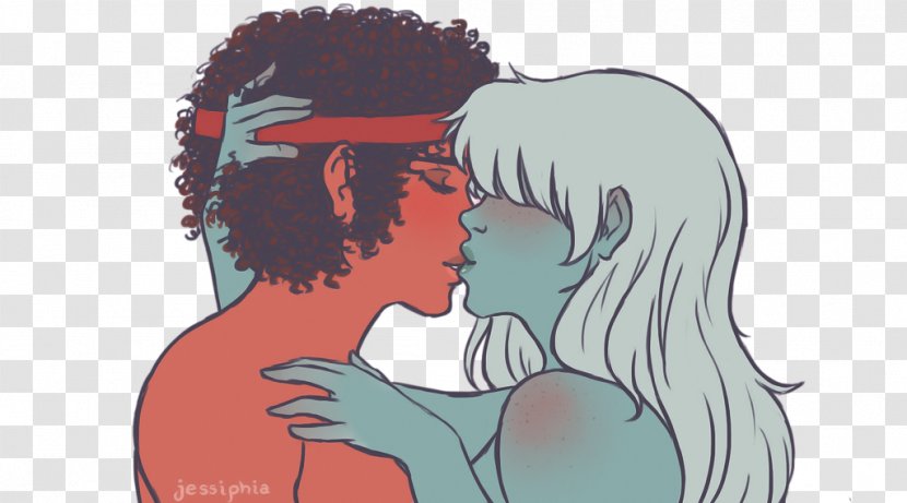 Kiss Fan Art Homo Sapiens Friendship - Silhouette Transparent PNG