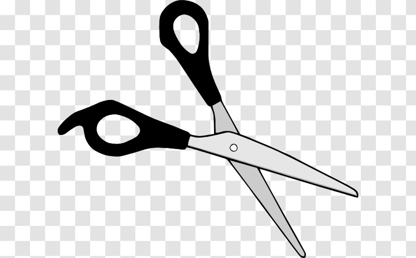 Comb Hair-cutting Shears Cutting Hair Clip Art - Hairstyle - Vector Transparent PNG