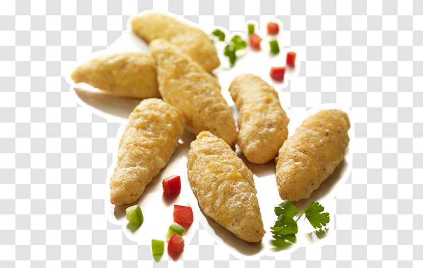 Chicken Nugget Rissole Vegetarian Cuisine Finger Food - Meat Transparent PNG