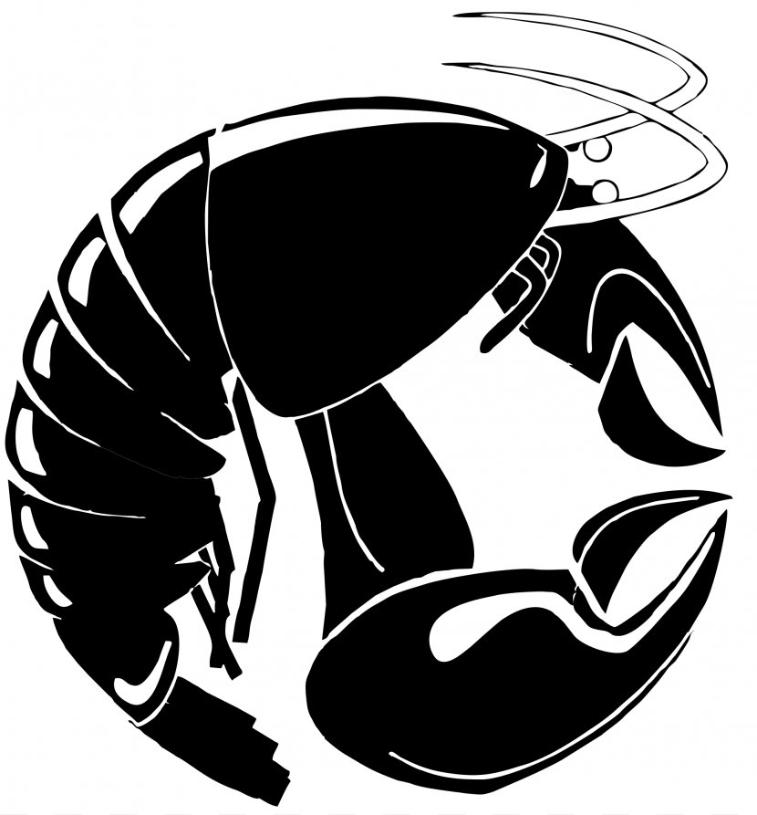 Lobster Magazine Seafood Logo - Silhouette Transparent PNG
