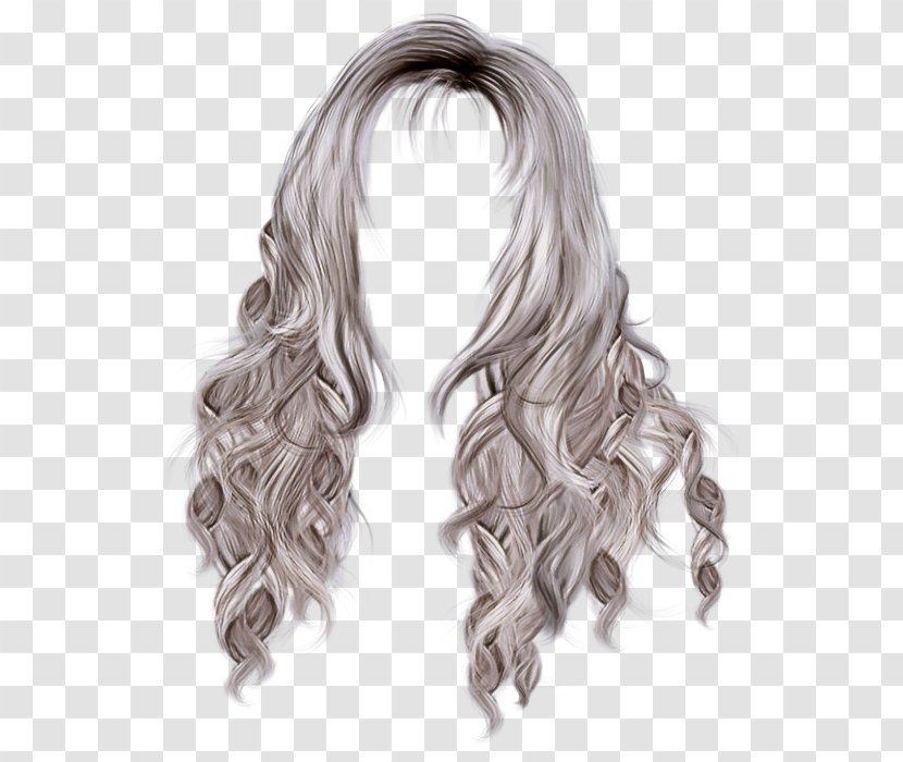Hair Hairstyle Long Wig Layered - Fashion Accessory Human Transparent PNG