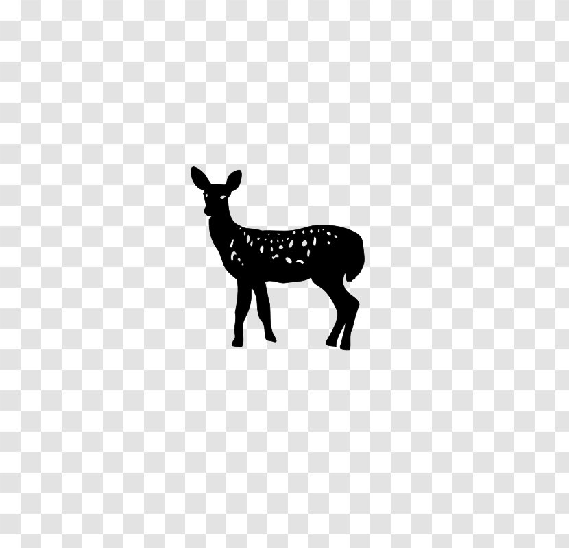 Deer Silhouette Clip Art Transparent PNG