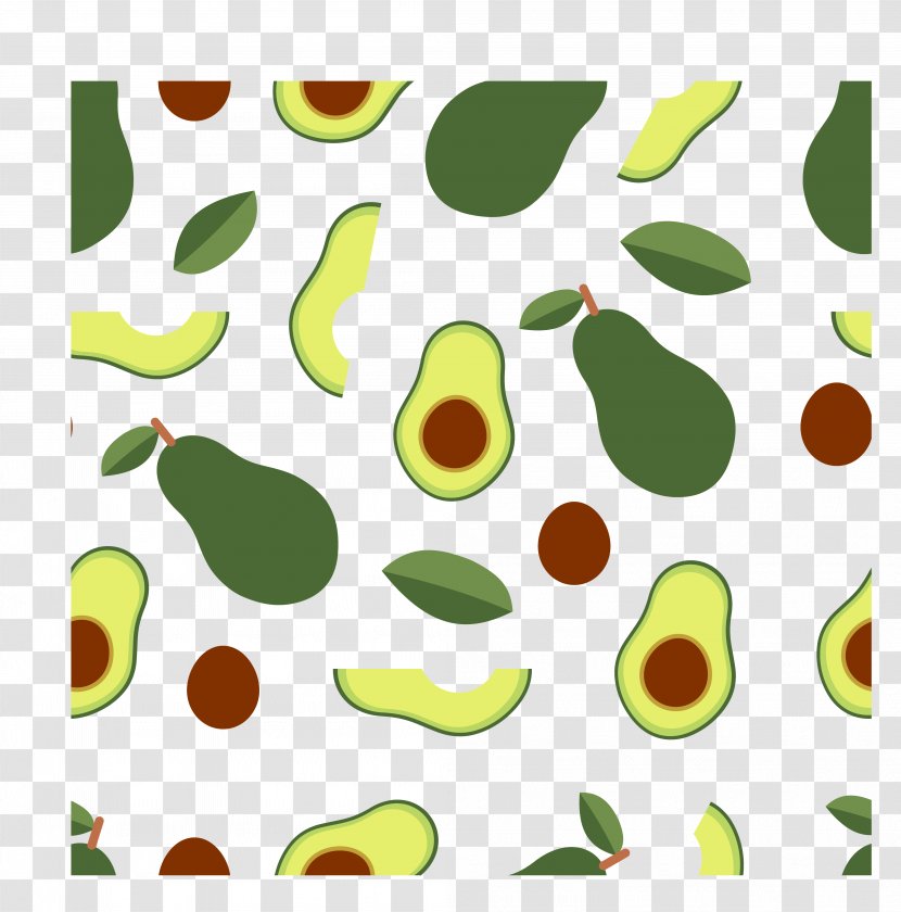 Fruit Avocado Illustration - Pear Background Transparent PNG