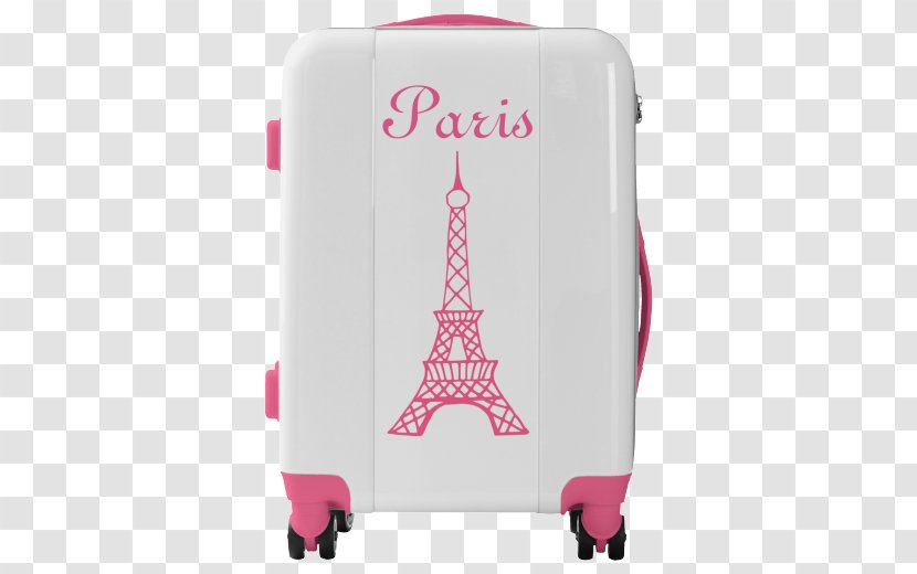 Baggage Suitcase Travel Hand Luggage Bag Tag - Pink Transparent PNG