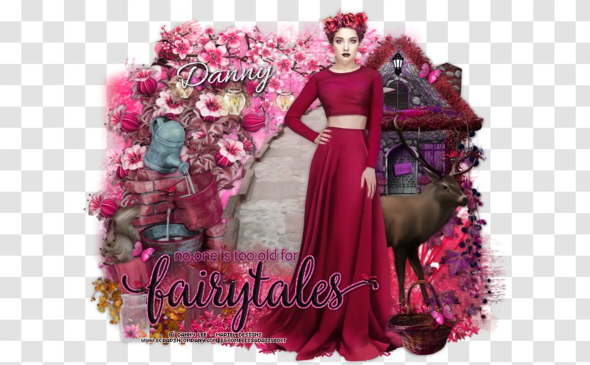 Pink M Gown Costume Design RTV - Formal Wear - FairyTales Transparent PNG
