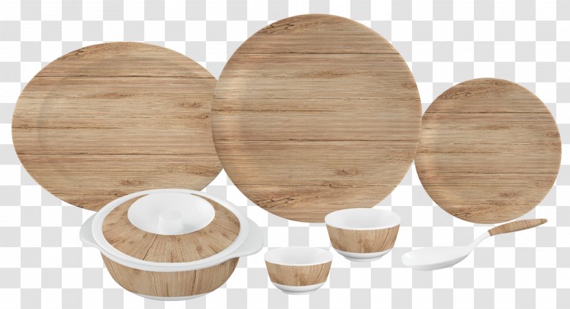 Tableware Wood Plate Dinner - Fork Transparent PNG