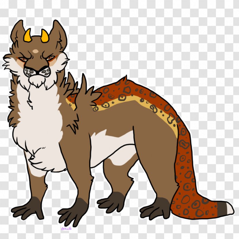 Cat Red Fox Mammal Dog Tail - Big Cats - Funny Monster Transparent PNG