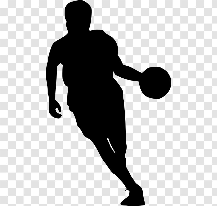 Basketball Player Sport Silhouette Transparent PNG