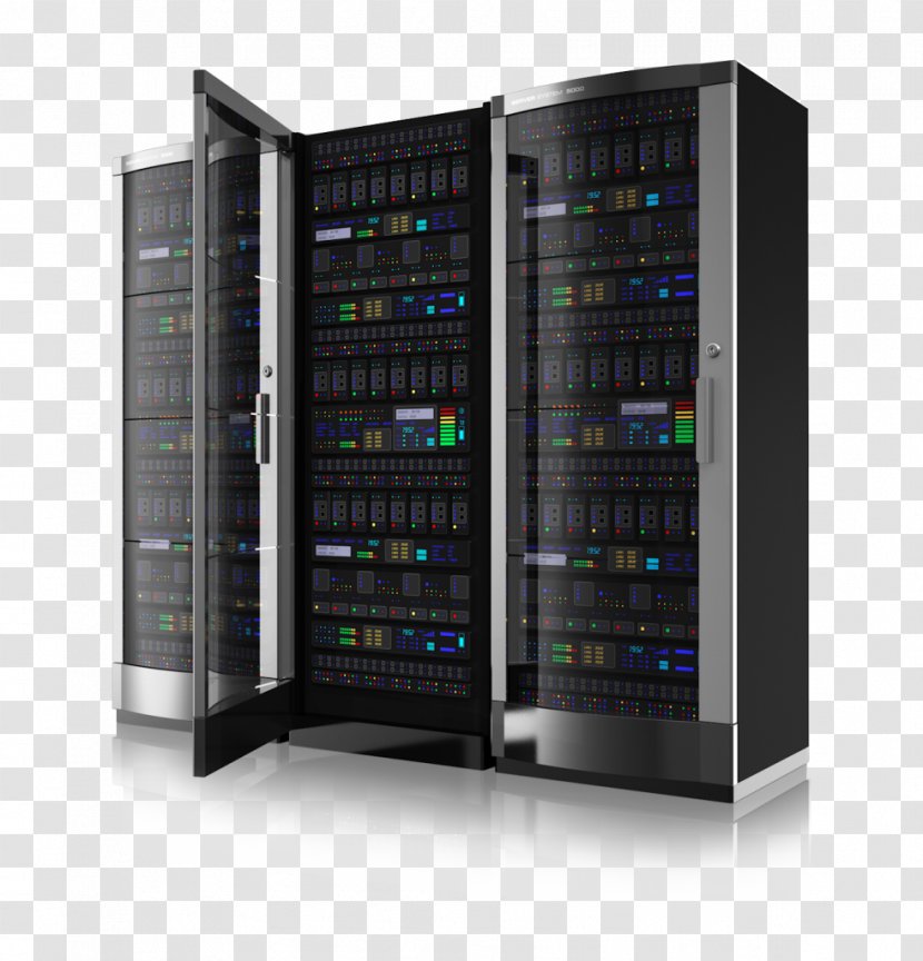 Computer Servers Clip Art Web Server - 19inch Rack - Datacenter Transparent PNG