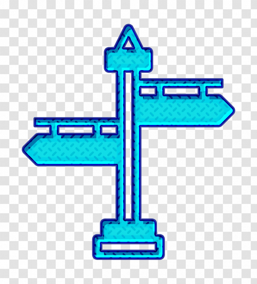 Maps And Location Icon Signpost Icon Navigation And Maps Icon Transparent PNG