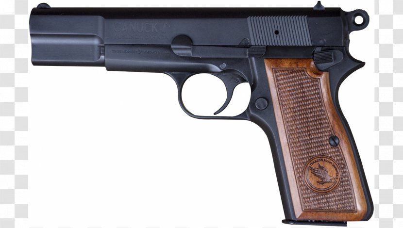 Browning Hi-Power Firearm TİSAŞ 9×19mm Parabellum Pistol - Ranged Weapon Transparent PNG