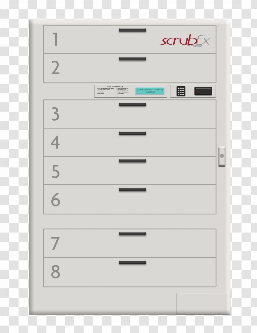 Drawer File Cabinets - Design Transparent PNG