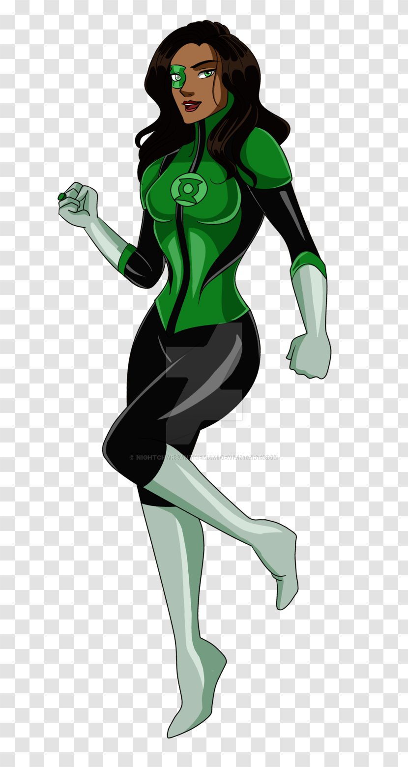 Green Lantern Jessica Cruz Superhero Batman John Stewart - Power Ring - The Transparent PNG