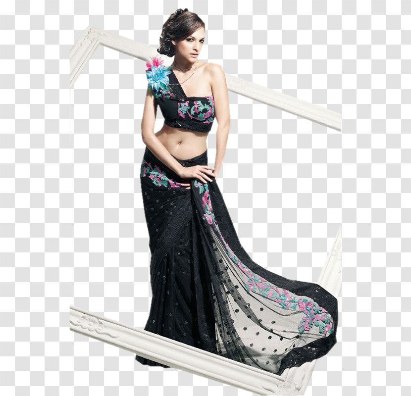 Woman Female Painting Indian People - Fashion Model Transparent PNG