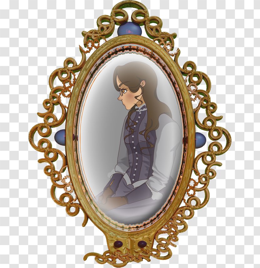 A Winter's Promise La Passe-Miroir Character Picture Frames - Christelle Dabos - Miroir Transparent PNG