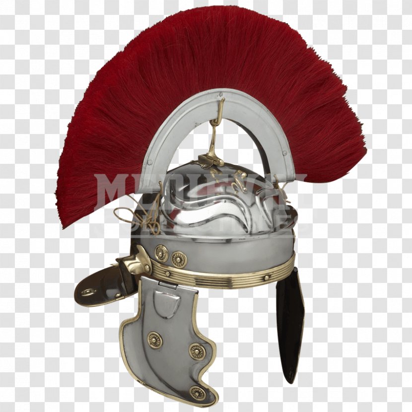 Galea Centurion Imperial Helmet Roman Army - Lorica Segmentata Transparent PNG