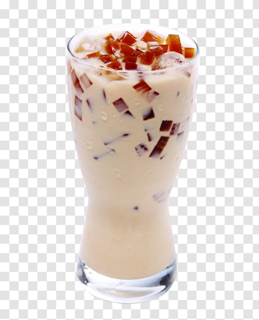 Bubble Tea Nata De Coco Milk Gelatin Dessert - Milkshake - Fruit Transparent PNG