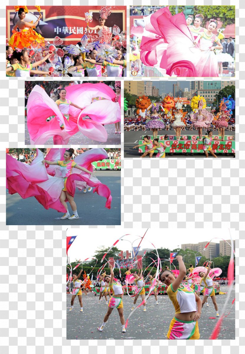 Graphic Design Collage Pink M - Festival Transparent PNG