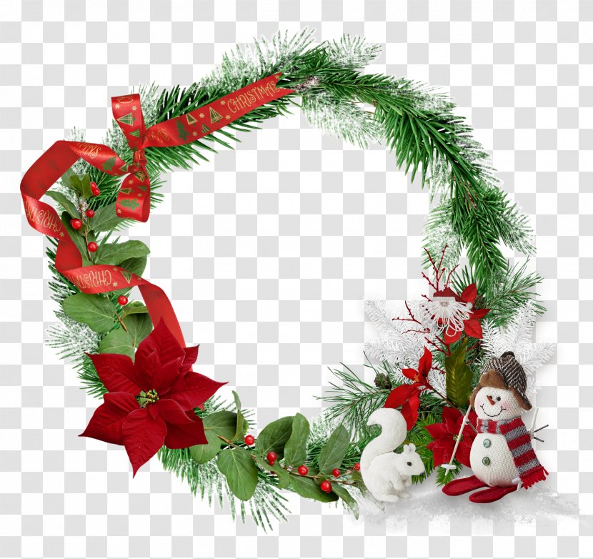 Christmas Decoration Advent Wreath Ornament - Pine Family Transparent PNG