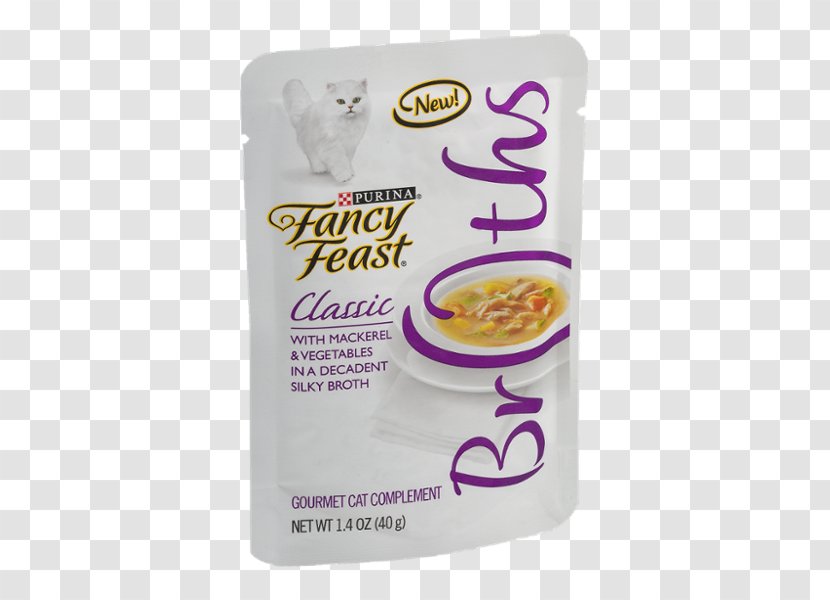 Cat Food Fancy Feast Broth Transparent PNG