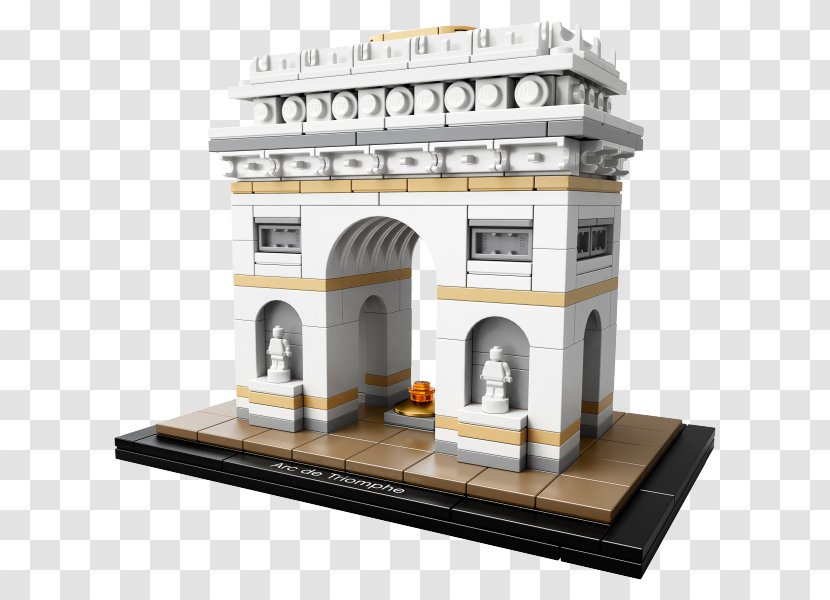 LEGO 21036 Architecture Arc De Triomphe Amazon.com Toy - Lego Minifigure Transparent PNG
