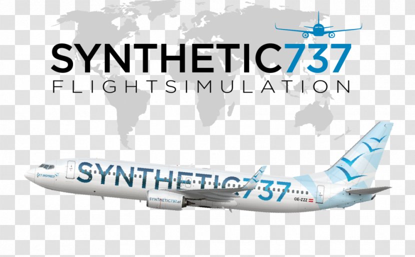 Boeing 737 Next Generation Flight Aircraft C-40 Clipper - Simulator - Artificial Gene Synthesis Transparent PNG