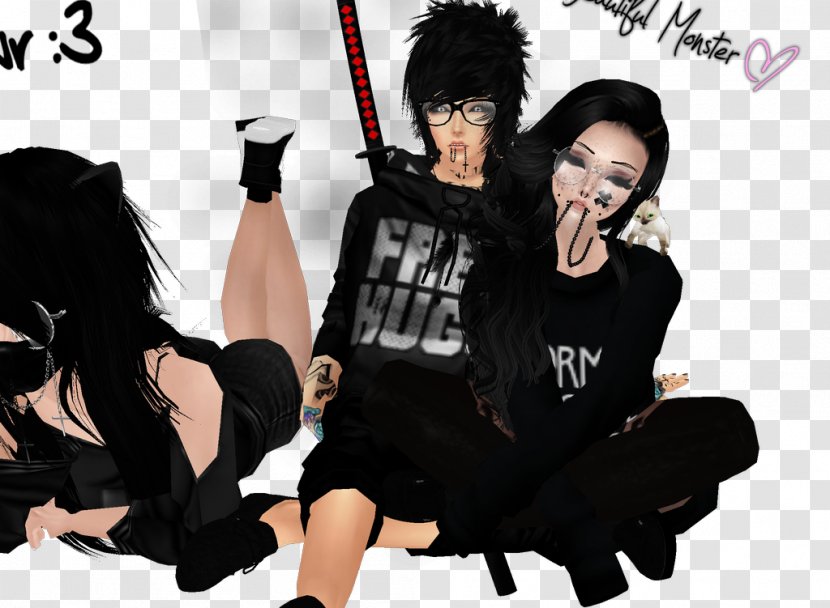 IMVU Love Couple Boyfriend Valentine's Day - Flower - Watercolor Transparent PNG