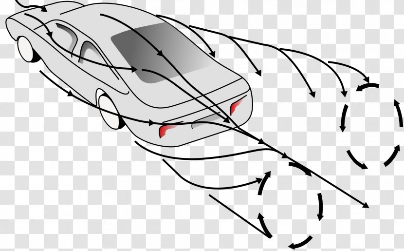 Car Drag Automotive Aerodynamics Poster - Watercolor - Vortex Transparent PNG