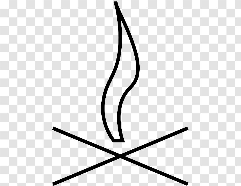 S'more Bonfire Drawing Clip Art - Fire Transparent PNG