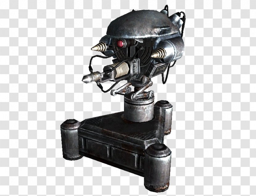 Fallout 3 Turret Sentry Gun Fallout: New Vegas 4 - Film Transparent PNG