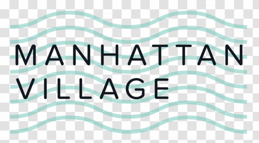 Manhattan Village Logo Shopping Centre Brand - Beach - Vector Transparent PNG