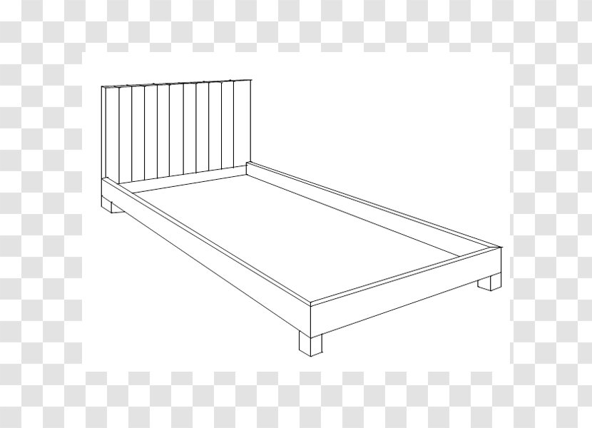 Bed Frame Line Angle - Table Transparent PNG