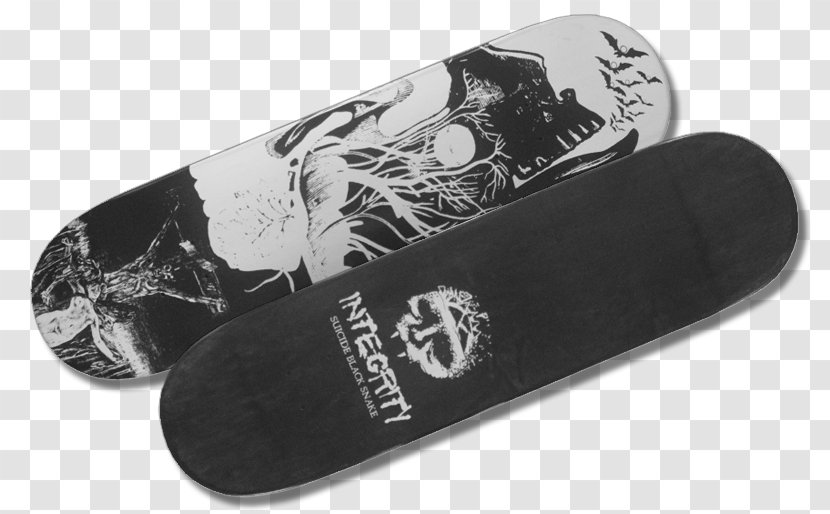 Thrasher Presents Skate And Destroy Integrity Skateboarding Suicide Black Snake - Skateboard Transparent PNG