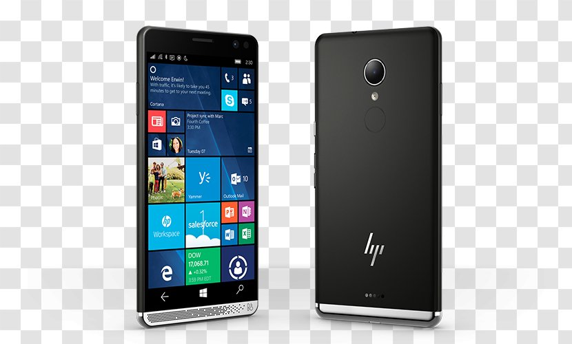 Hewlett-Packard Windows 10 Mobile Handheld Devices Tablet Computers Microsoft - Hp Elite X3 - High-end Phones Transparent PNG
