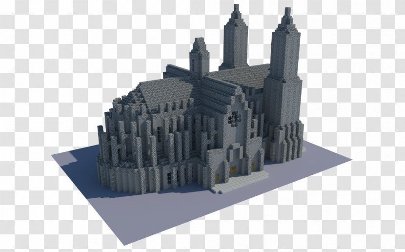 Lego Minecraft Gothic Architecture Medieval Game - Forge - Cathedral Transparent PNG