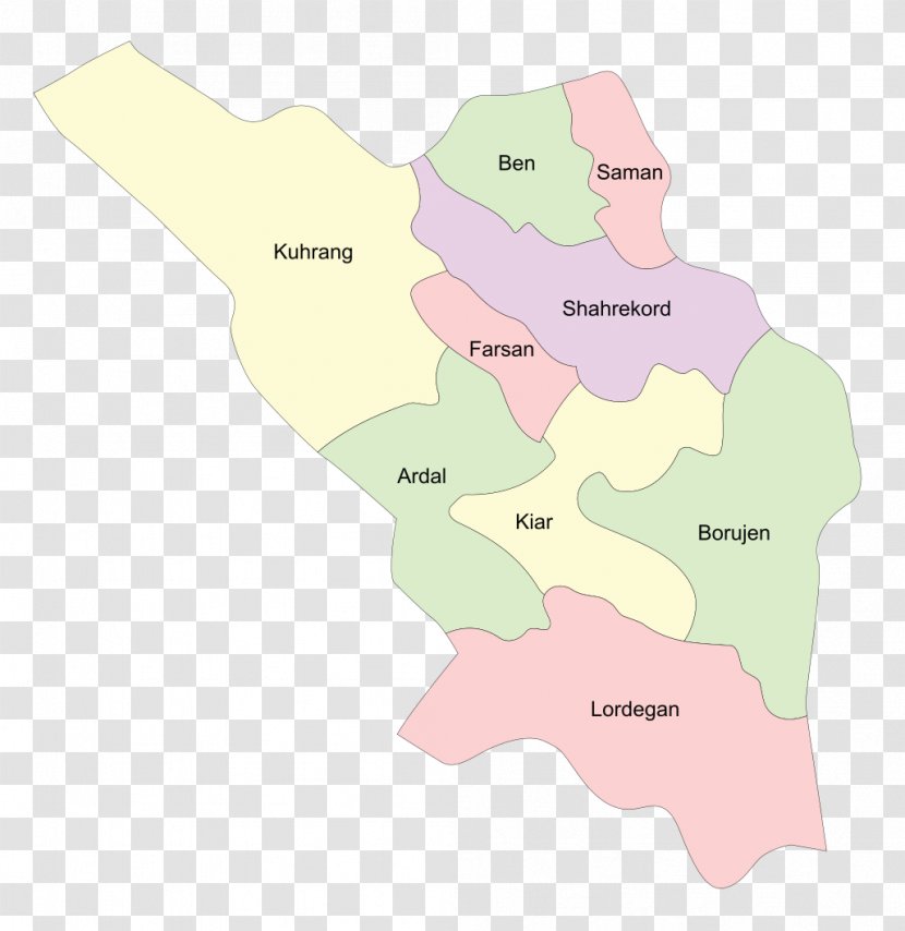 Shahr-e Kord Lordegan Kuhrang County Farsan Hafshejan - Chaharmahal And Bakhtiari Province - Area Transparent PNG