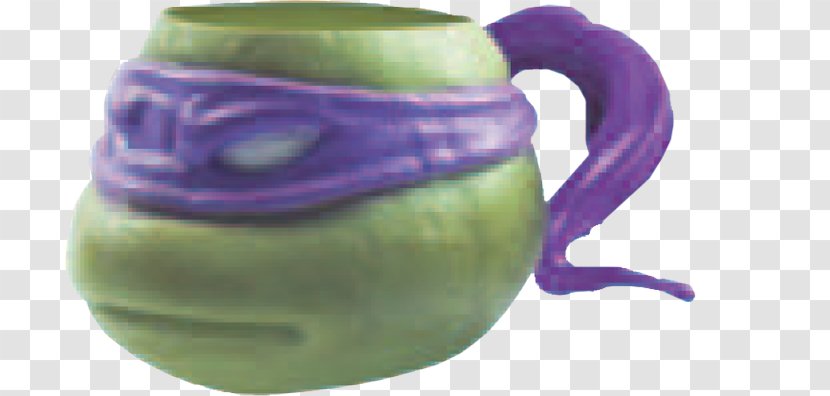 Mug Donatello Pottery Ceramic Purple Transparent PNG
