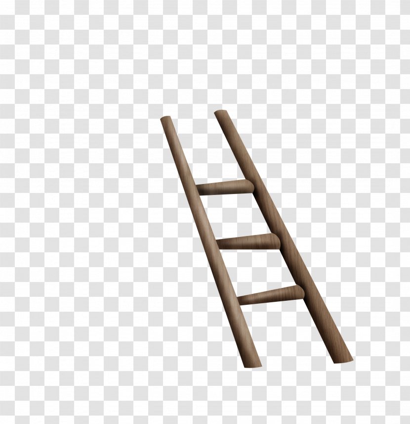 Ladder Easter Clip Art - Stairs - Brown Wooden Transparent PNG