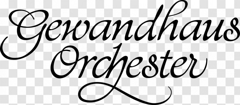 Gewandhaus Leipzig Opera Logo Gewandhausorchester Orchestra - Handwriting - Conductor Transparent PNG