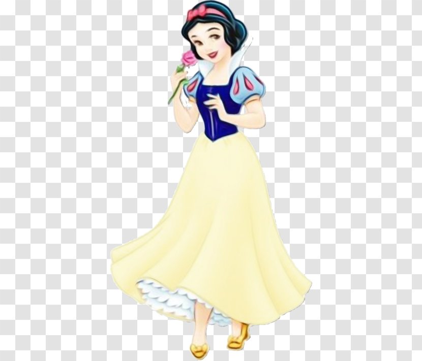 Rapunzel Snow White Ariel Evil Queen - Black Hair - Dress Transparent PNG