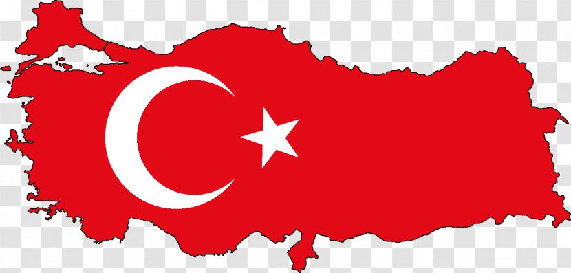 Flag Of Turkey Map Stock Photography - Tree Transparent PNG